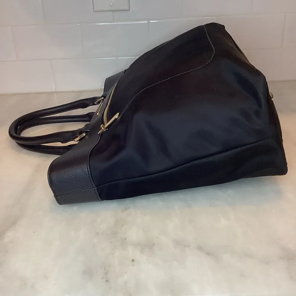 Michael Kors Bag Purse Handbag Colgate Large East West Nylon Laptop Bag Tote - Picture 7 of 15